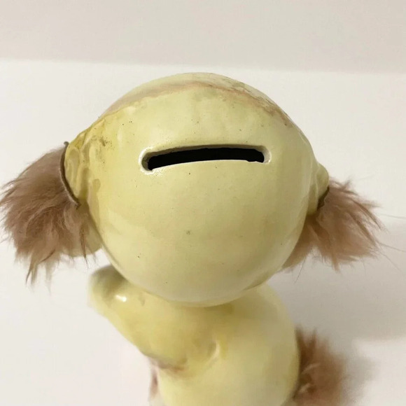 Vintage Dog Coin Bank Made in Japan  5.5 Inch Tall Figurine - Picture 8 of 16